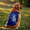 En Vazhi, Thani Vazhi (White) Dog Tank in Royal Blue Color