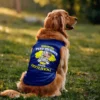 Naayu Ku Peru Vachaye Soru Vachaye Dog Tank in Royal Blue Color