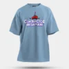 Contractor Nesamani Men/Unisex Oversized T-Shirt in Baby Blue Color