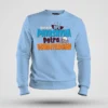 Ivanukum Oru Payasatha Potra Vendiyadhan Men/Unisex Sweatshirt in Baby Blue Color