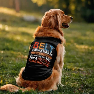 Belt A Device Dark Dog Tank in Black Color