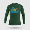 Apo Puriyala, Ipo Puriyudhu Men/Unisex Long Sleeve T-Shirt in Bottle Green Color
