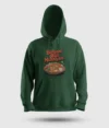 Biriyani Dhan Mukhiyam Veg Men/Unisex Hoodie in Bottle Green Color