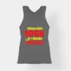 Engalukku 1008 Vela Irruku, Nee Moodu Women's Tank Top in Charcoal Melange Color