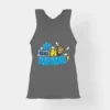 Apo Puriyala, Ipo Puriyudhu Women's Tank Top in Charcoal Melange Color