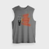 Ting Ting Tigaana, Tung Tung Tagaana Men/Unisex Tank Top in Charcoal Melange Color