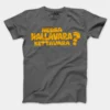 Neega Nallavara Kettavara Men/Unisex T-Shirt in Charcoal Melange Color