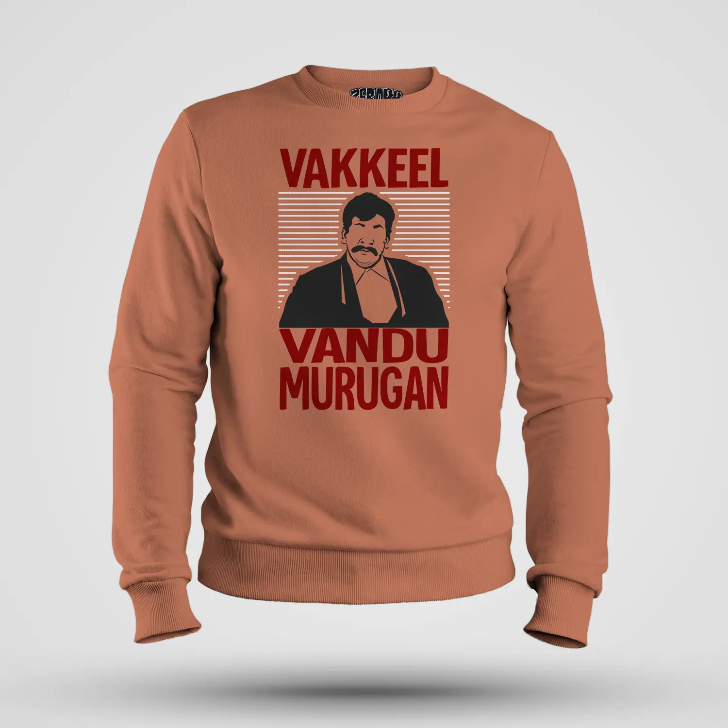 Vakeel Vandu Murugan Men/Unisex Sweatshirt in Coral Color