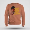Oru Vaati Mudivu Panittena, En Pechcha Naane Kekka Maaten Men/Unisex Sweatshirt in Coral Color