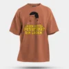 Laden Kitta Pesuriya, Bin Laden Men/Unisex Oversized T-Shirt in Coral Color