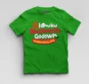 Idhuku Paruthimoota Godown Laye Irundhurkalame Boys Round Neck T-Shirt in Flag Green Color