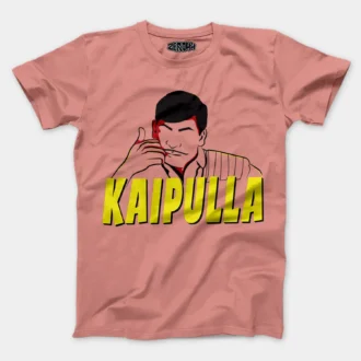 Kaipulla Men/Unisex T-Shirt in Flamingo Color