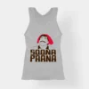 Soona Paana Women's Tank Top in Grey Melange Color