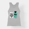 Naaga Ellam Paeriya Edam, Neenga Touch Panna Mudiyadhu Engala Women's Tank Top in Grey Melange Color