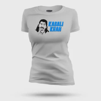 Kabali Khan Women's T-Shirt in Grey Melange Color