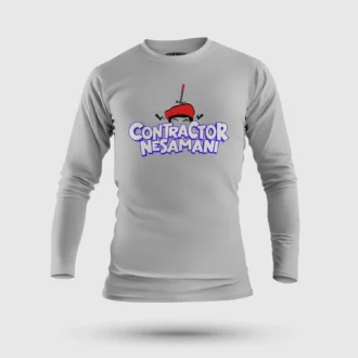 Contractor Nesamani Men/Unisex Long Sleeve T-Shirt in Grey Melange Color