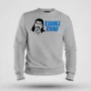 Kabali Khan Men/Unisex Sweatshirt in Grey Melange Color