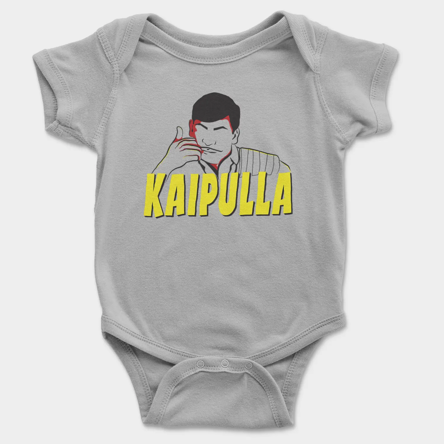 Kaipulla Onesie/Romper in Grey Melange Color