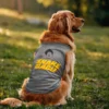 Snake Babu Dog Tank in Grey Melange Color
