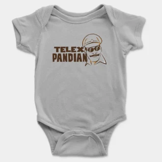 Telex Pandian Onesie/Romper in Grey Melange Color