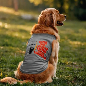 Ting Ting Tigaana, Tung Tung Tagaana Dog Tank in Grey Melange Color