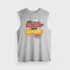 Nee Padicha School La Naan Headmaster Da Men/Unisex Tank Top in Grey Melange Color