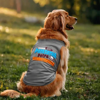 Ivanukum Oru Payasatha Potra Vendiyadhan Dog Tank in Grey Melange Color