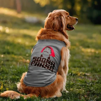 Soona Paana Dog Tank in Grey Melange Color