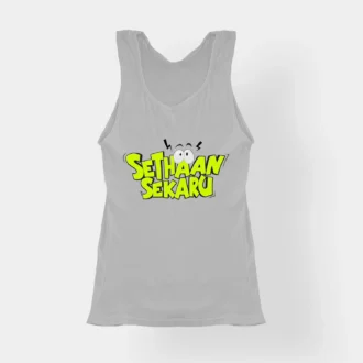 Sethaan Sekaru Women's Tank Top in Grey Melange Color