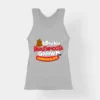 Idhuku Paruthimoota Godown Laye Irundhurkalame Women's Tank Top in Grey Melange Color