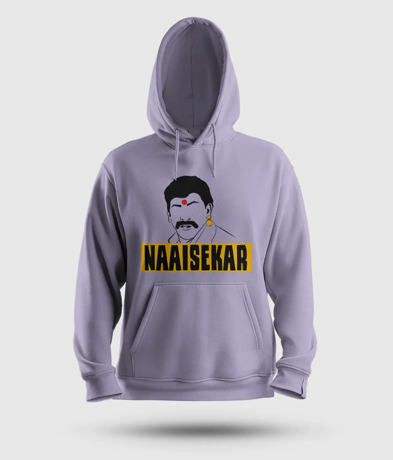 Naaisekar Men/Unisex Hoodie in Lavender Color
