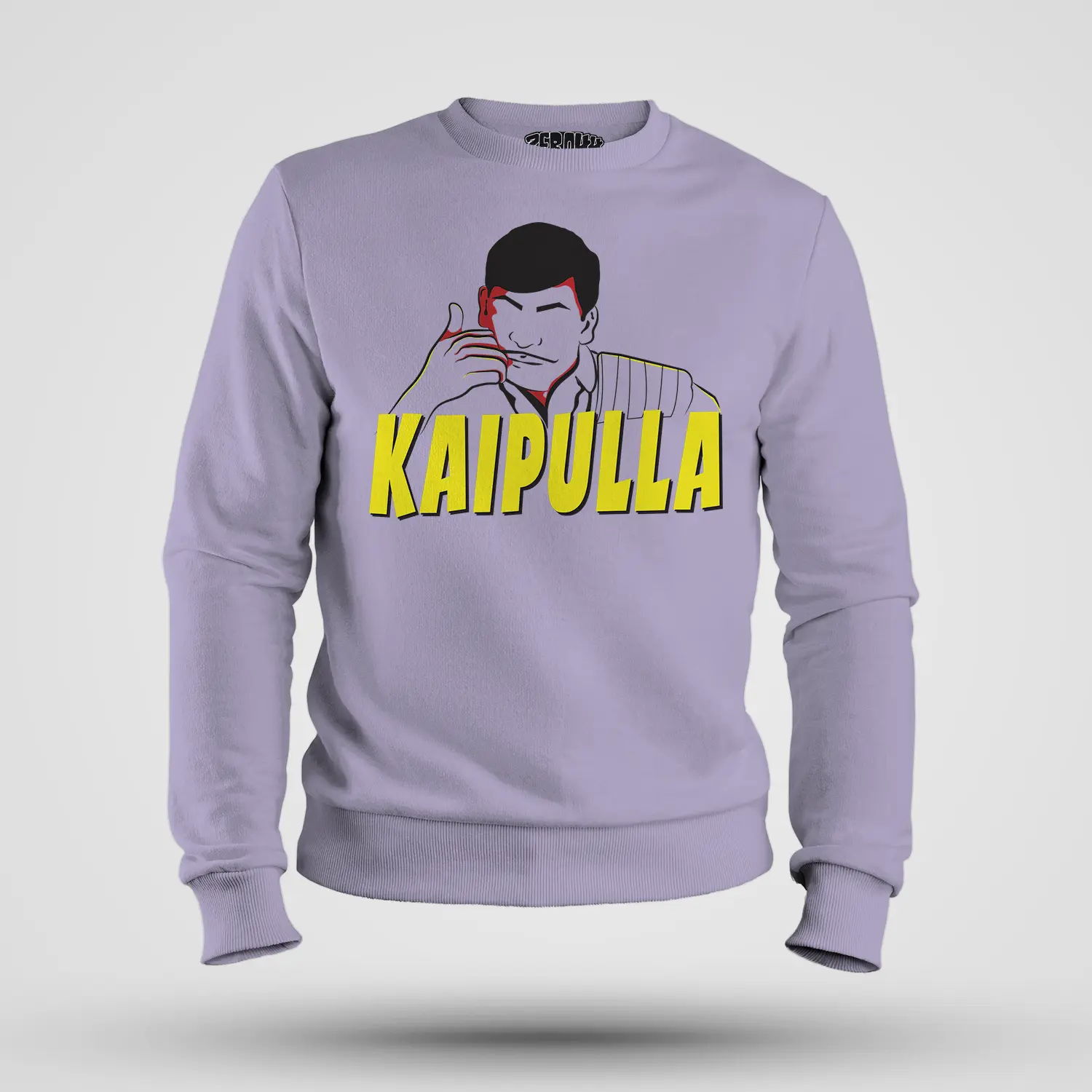 Kaipulla Men/Unisex Sweatshirt in Lavender Color