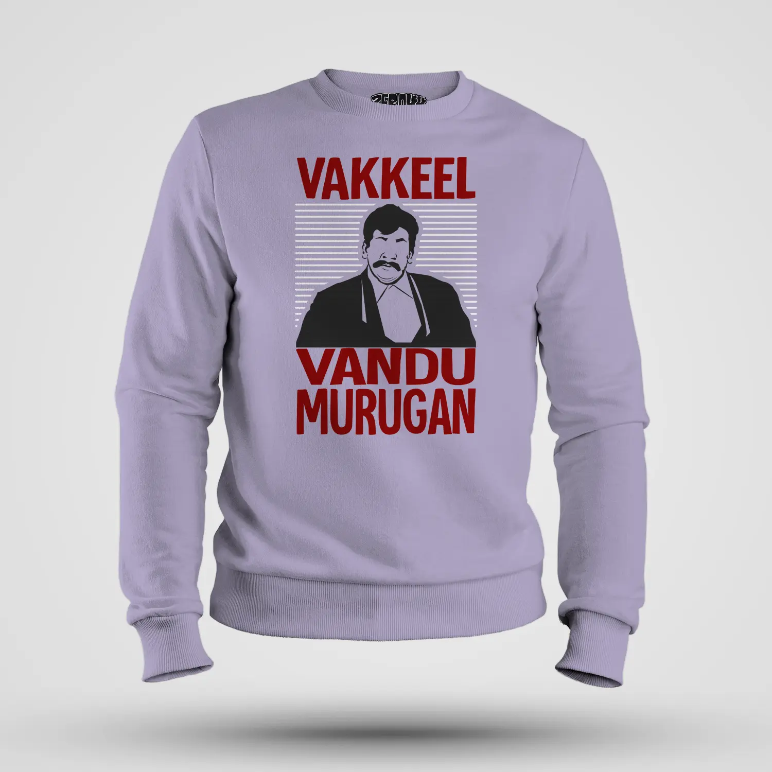 Vakeel Vandu Murugan Men/Unisex Sweatshirt in Lavender Color