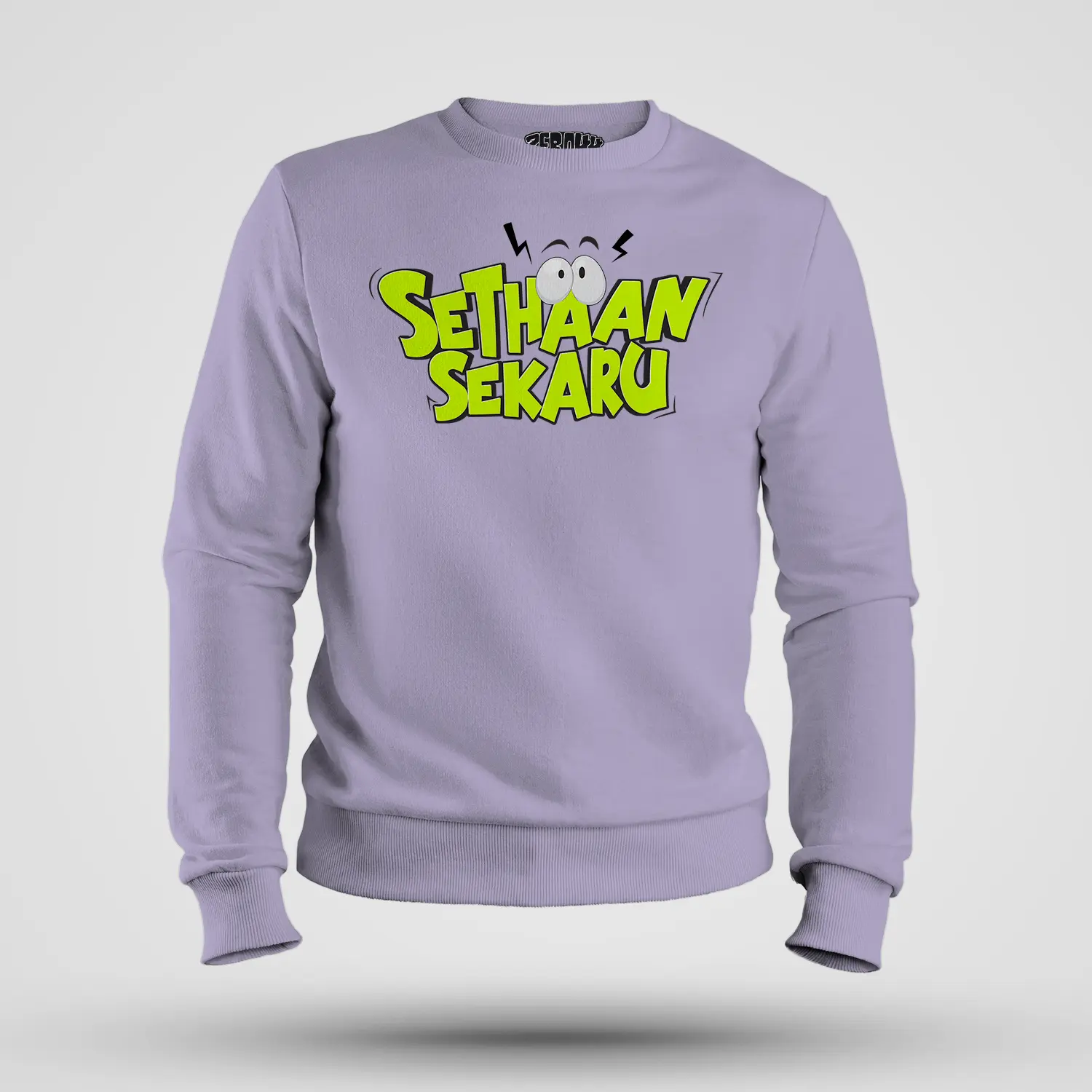 Sethaan Sekaru Men/Unisex Sweatshirt in Lavender Color