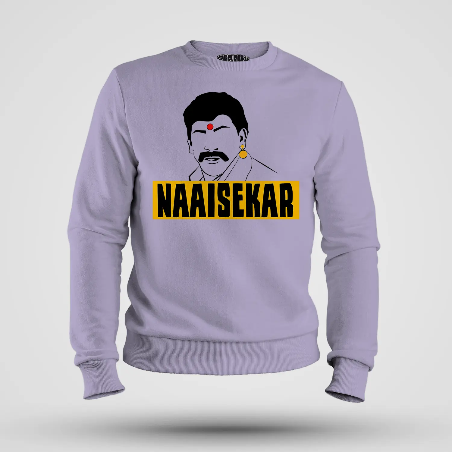 Naaisekar Men/Unisex Sweatshirt in Lavender Color
