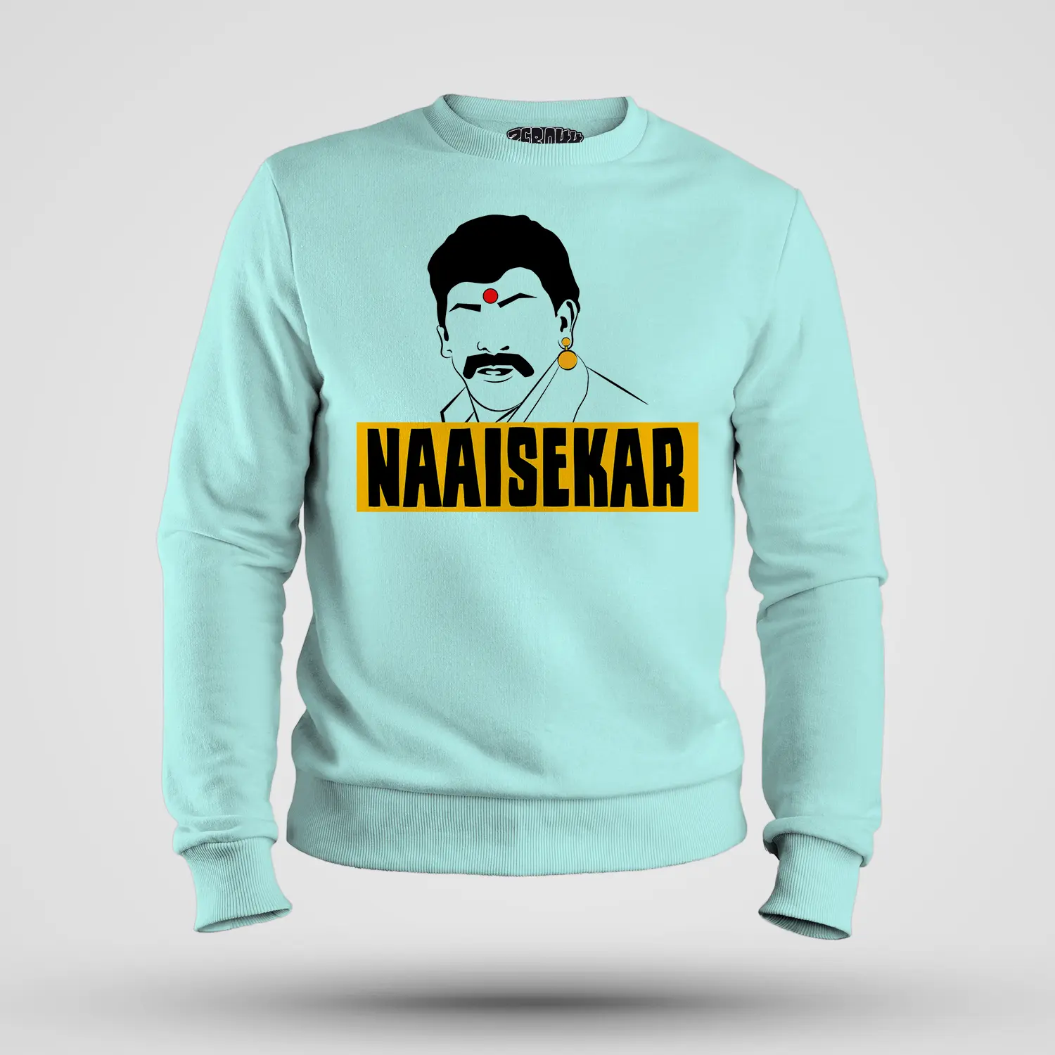 Naaisekar Men/Unisex Sweatshirt in Mint Color