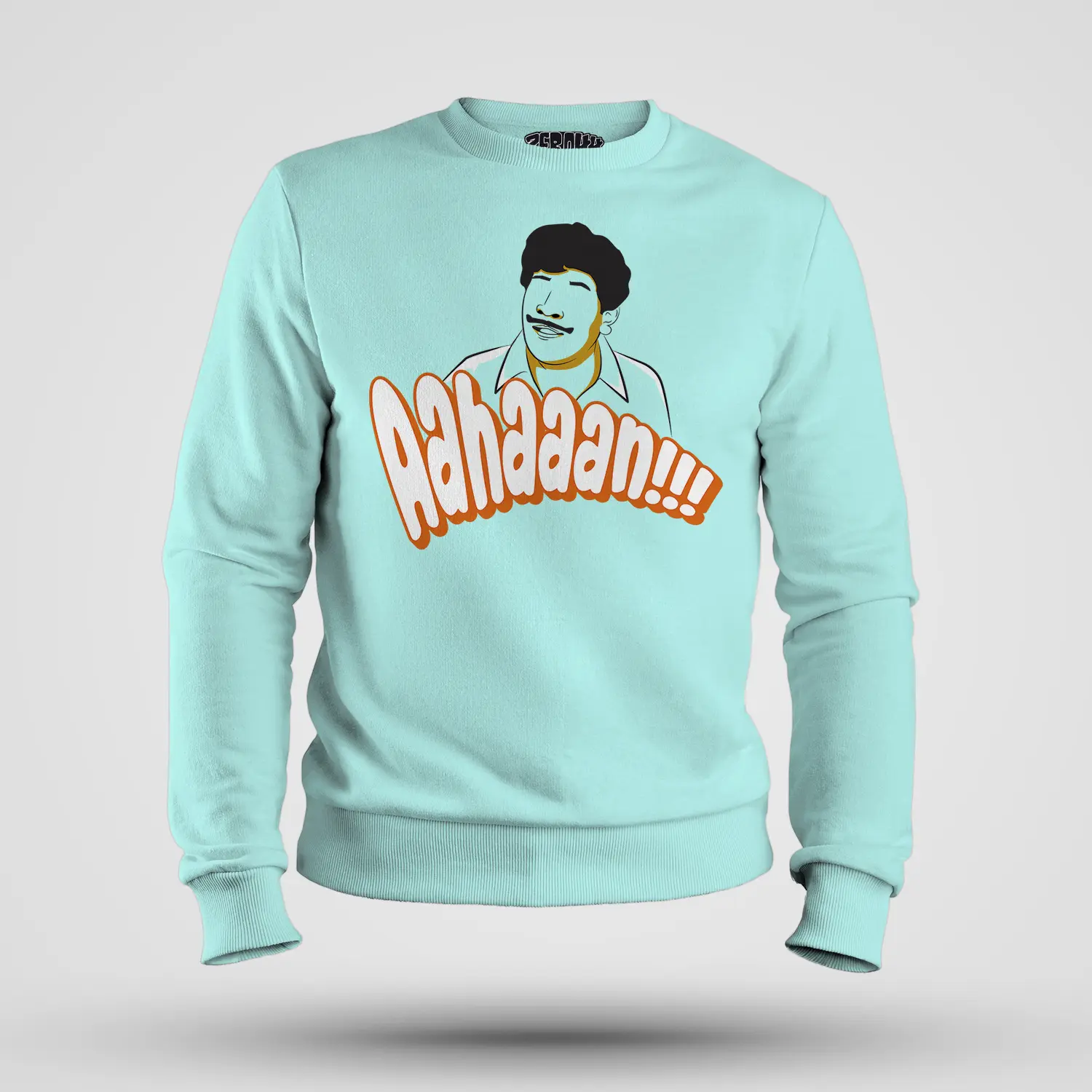 Aahaaan Men/Unisex Sweatshirt in Mint Color