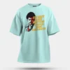 Oru Vaati Mudivu Panittena, En Pechcha Naane Kekka Maaten Men/Unisex Oversized T-Shirt in Mint Color