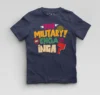 Yov Military, Nee Enga Ya Inga Boys Round Neck T-Shirt in Navy Blue Color