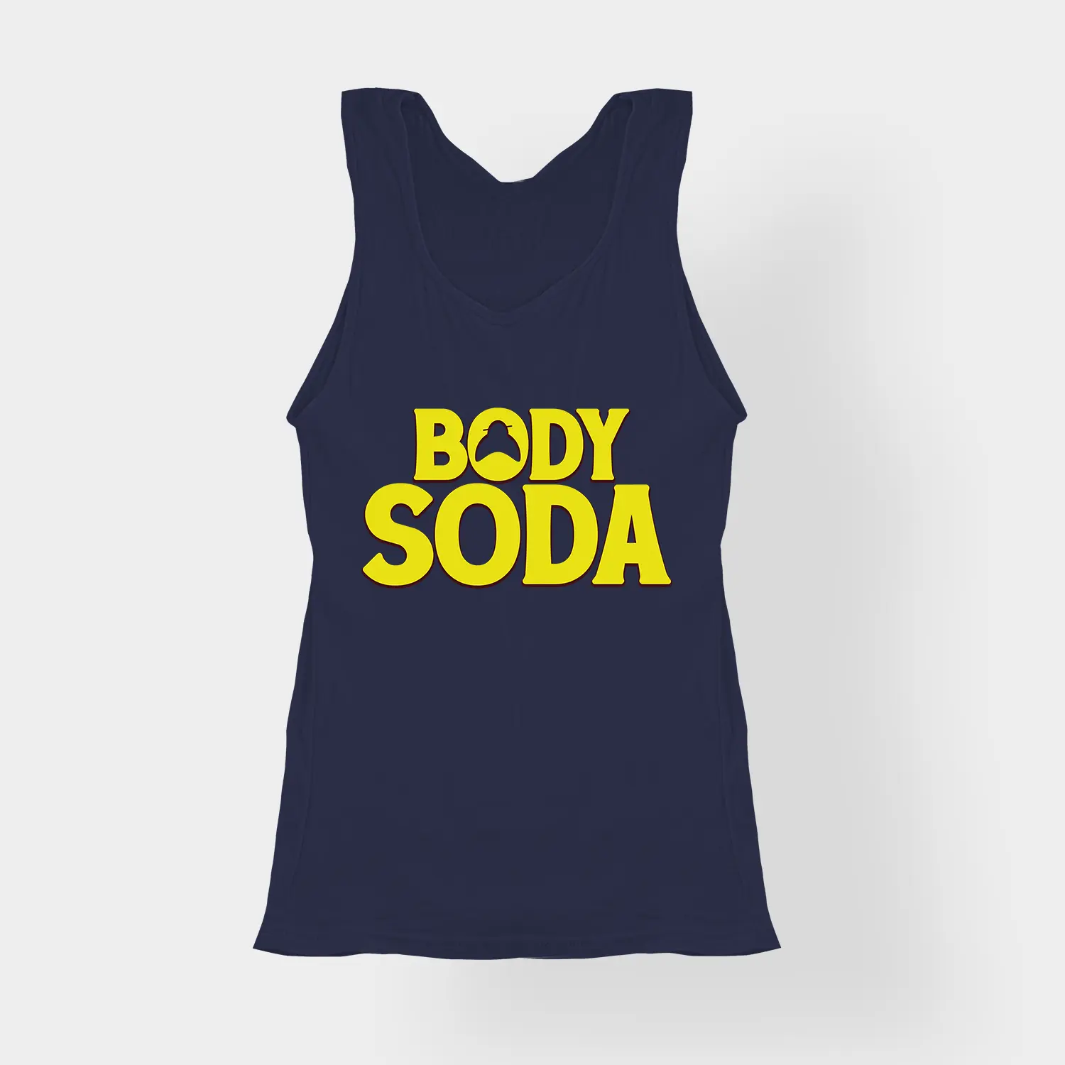 Body Soda Women's Tank Top in Navy Blue Color