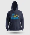 Apo Puriyala, Ipo Puriyudhu Men/Unisex Hoodie in Navy Blue Color