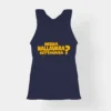 Neega Nallavara Kettavara Women's Tank Top in Navy Blue Color