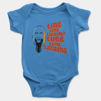 Ting Ting Tigaana, Tung Tung Tagaana Onesie/Romper in Orchid Blue Color