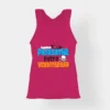 Ivanukum Oru Payasatha Potra Vendiyadhan Women's Tank Top in Pink Color