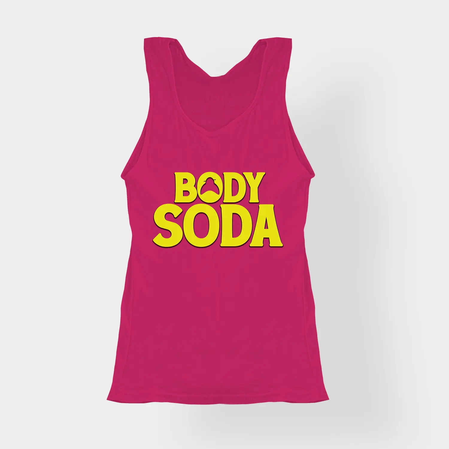 Body Soda Women's Tank Top in Pink Color