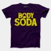 Body Soda Men/Unisex T-Shirt in Purple Color