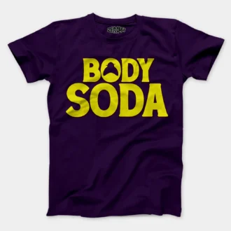 Body Soda Men/Unisex T-Shirt in Purple Color