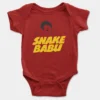 Snake Babu Onesie/Romper in Red Color
