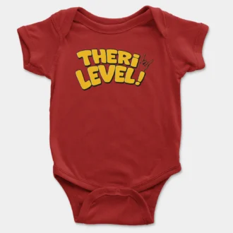 Theri Level Onesie/Romper in Red Color