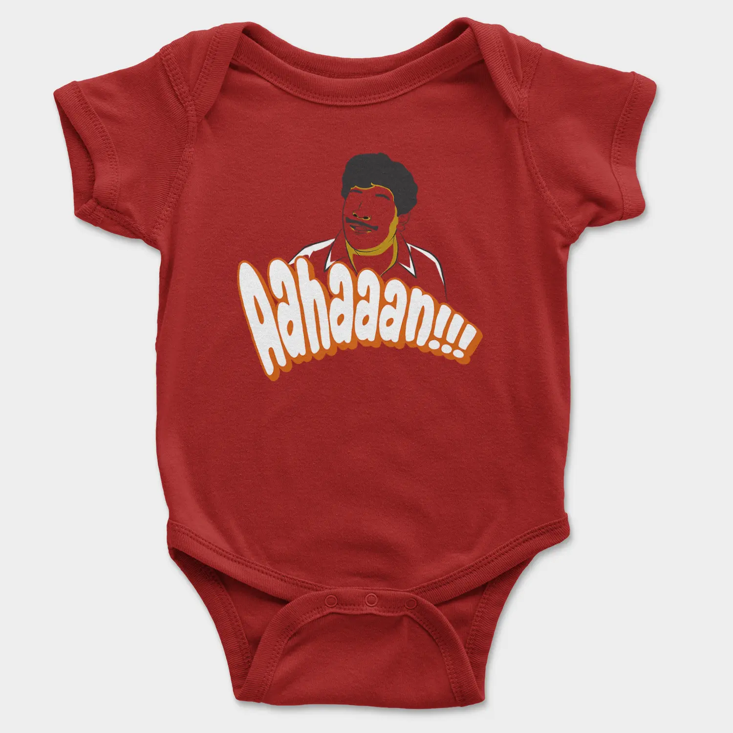 Aahaaan Onesie/Romper in Red Color